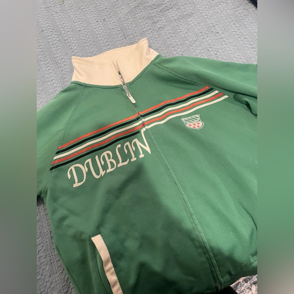 Green Dublin Zip Up Jacket